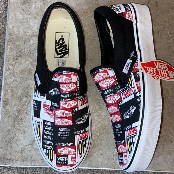Van’s Classic Slip-On Label Mix ✨ Limited Edition - Picture 3 of 6